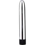Erox Ayarlanabilir Hızlı Metal Vibrating Anal ve Vajinal Metal Vibratör Silver