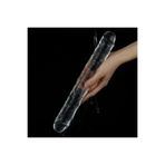 Erox Flawless Clear Double Dildo 12'' Çift Taraflı Dildo