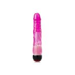 Erox Klasik Jel Dokulu Vibratör Pink