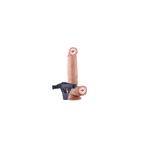 Erox Lovetoy Sliding Skin Strapon 20 Cm Belden Bağlamalı Realistik Penis