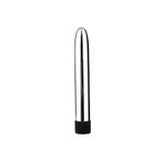 Erox Melo Silver Metal Vibrating Anal ve Vajinal Metal Vibratör