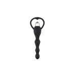 Erox Pleasure Slicone Anal Beads Vibratör Black