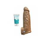 Erox Testis Destekli Ten Dokusu Uzatmalı Penis Kılıfı 50Ml Jel