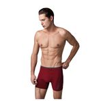 ERS014 COMPACT RENKLİ BOXER Bordo