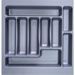 Ersa Hırdavat 47CM x 48,5cm Çekmece Içi Kaşıklık Gri (42X40 Cm'e Kadar Kesilebilir)