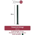 Ersa Tel Panel Çit Direk 50 x 50 - 1.50 mm 50 cm - 50*50