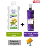 Ersağ Bio Şampuan 300 ml ve Saç Bakım Toniği 150 ml - Sabunluk Hediyemiz 158 - 018