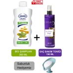 Ersağ Bio Şampuan 300 ml ve Saç Bakım Toniği 150 ml - Sabunluk Hediyemiz 158 - 019