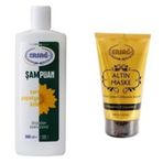 Ersağ Sarı Papatya Özlü 300 ml Şampuan + Yaşlanma ve Leke Karşıtı Soyulabilen 150 ml Altın Maske