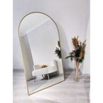 Ersan Dizayn 100x180 Metal Çerçeve Gold Oval Ayaklı Boy Aynası Gold