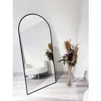 Ersan Dizayn 80x180 Siyah Oval Ayaklı Boy Aynası