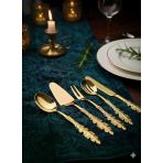 Ersan Home Tüy Model Gold 5Li Pasta Sunum Ve Servis Seti
