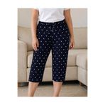 Erse Yumuşacık Premium Modal Dokulu Büyük Beden Kapri Pijama Altı – Nefes Alan, Esnek Lastikli, Rahat Kesim, Gün Boyu Konfor + 🎁 Hediye Çorap