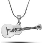 Erseyy Gümüş Gitar Kolye