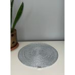 Ersin Tekstil Runner Amerikan Servisi Supla Yılbaşı Konsepti Sim Ip 3 Renk (1 Adet) - 33 x 33 cm - Gümüş