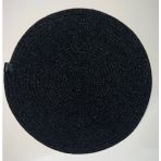 Ersin Tekstil Runner Amerikan Servisi Supla Yılbaşı Konsepti Sim Ip 3 Renk (1 Adet) - 33 x 33 cm - Siyah