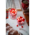 Ersu Store 2 Adet Sevgililer Günü Özel Tasarım Kokulu Soya Wax Cam Bardak Kalp Mum Aromaterapi Hediyelik - 1 Adet