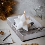 Ersu Store Yıldız Modeli Kokulu Tasarım Soya Mum - 1 Adet
