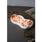 Ersustore Büyük Boy Doğal Soya Wax Dekoratif Hediyelik Kokulu Ahşap Fitilli Beton Mum