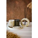 ersustore Oda Kokusu 2 Adet Cam Soya Wax Bardak Beton Mum Takımı