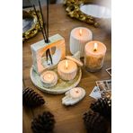 ersustore Oda Kokusu Cam ve Beton Bardak Soya Wax Tealight Mum Seti