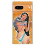 ERT GROUP Google Pixel 7 için cep telefonu kılıfı, orijinal ve resmi lisanslı Disney deseni Pocahontas & Meeko 001 cep telefonunun şekline en iyi şekilde uyar, TPU kılıf