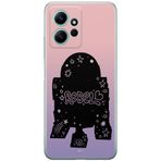 ERT GROUP Xiaomi REDMI Note 12 4G için cep telefonu kılıfı, orijinal ve resmi lisanslı Star Wars deseni R2D2 005 cep telefonunun şekline en iyi şekilde uyar, TPU kılıf