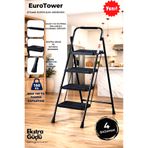 Ertekpa 4 Basamak Siyah Merdiven Geniş Basamaklı Eurotower, Et4