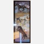 Ertürk 25x65 cm Hayvan Resimli Çerçeve