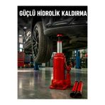 Erturkstore AKYI-230205 Dayanıklı Çelik Gövdeye Sahip Kompakt Hidrolik Kriko