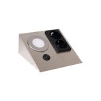 ERVA CATA marka Ct-5109 model Mutfak Dolap Tezgah Altı Prizi Led Spotlu Aydınlatma Çiftli