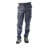 ery iş güvenliği ekipmanları 7/7 Gabardin Kışlık Gri Işçi Pantolonu Kalın Reflektörlü Iş Pantolonu