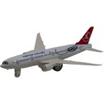 Erzi Oyuncak Uçak Yolcu Uçağı Metal Işıklı Sesli Çek Bırak 20 cm