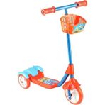 Erzi Turuncu Sepetli Frenli 3 Tekerlekli Scooter