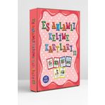 Eş Anlamlı Kelime Kartları (Set 2)