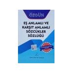 Eş Anlamlı ve Karşıt Anlamlı Sözcükler Sözlüğü - Bilim ve Kültür Yayınları