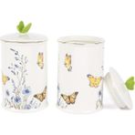 Es Dekor Butterfly Lovers 2li Kavanoz 20CM Mutfak Butik Porselen