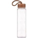 Es Dekor Diem - Cam Matara 400 ml Ø5.8X21 cm Saklama Kabı Orjinal Bambu Yeni Trend