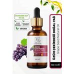 ES ESENIA Üzüm Çekirdeği Yağı %100 Saf ve Doğal Bitkisel Uçucu Yağ Grape Seed Essential Oil 100ML