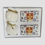 Es Home Collection Seljuk Osmanlı Seri Zeytinyağlı Katı Sabun Hediye Paketi 2 Adet 250 gr 2 Adet 100 gr
