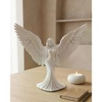 Es Melek Kadın Figürlü 3D Dekoratif Biblo Salon Dekoru