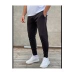 Es Sport Erkek Siyah Scuba Kumaş Slimfit Jogger Outdoor Eşofman Altı
