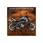 es sticker CF MOTO NK 250 YENİ KASA STICKER SETİ