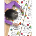 Esa Kids Bak, Öğren ve Boya! 3.75 Metre Referans Görselli Dev Boyama Rulosu - Eğitici Aktivite Seti