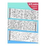 Esakids Bebek Ve Çocuk İçin 3,75 Metre Rulo Boyama Kağıdı 30 X 375