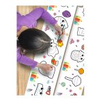 Esakids Örnek Resimli 3.75 Metre Dev Rulo Boyama Kağıdı - Bebek Ve Çocuk Aktivite Seti 30 X 375