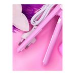 esareticaret Seyahat Tipi Mini Saç Maşası, Bukle Yapıcı, Seramik Plakalı, Pembe