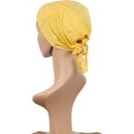 Eşarppark Dikişsiz Penye Bone 2506-14 - Sarı - Standart
