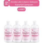 EŞARPUAN 4'lü Dev İpek Şal Eşarp Şampuanı Anında Leke Çıkarıcı Solüsyon Set (4 ADET) - 250 ml