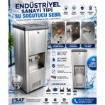 Esat Endüstriyel Endüstriyel Sanayi Tipi Su Soğutucu Sebil 80 Lt Paslanmaz Gövde ile Uzun Ömürlü Kullanım - inox